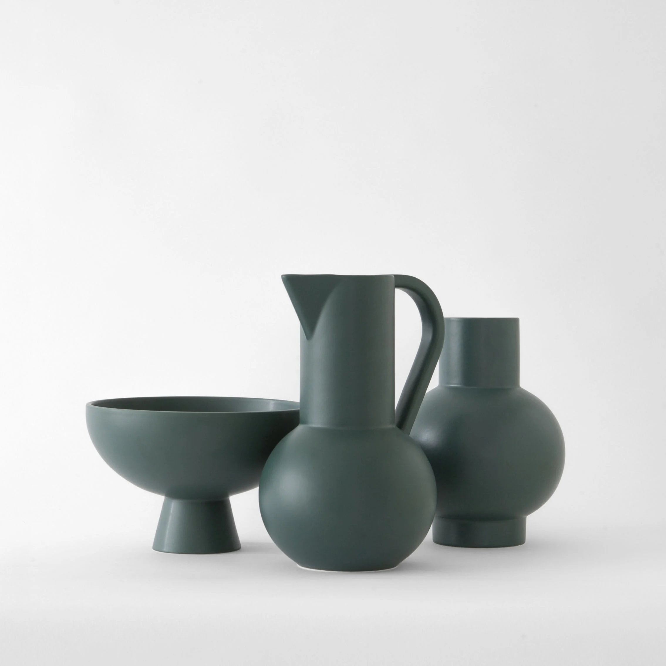 STRØM LARGE - Coupe céramique | Vert