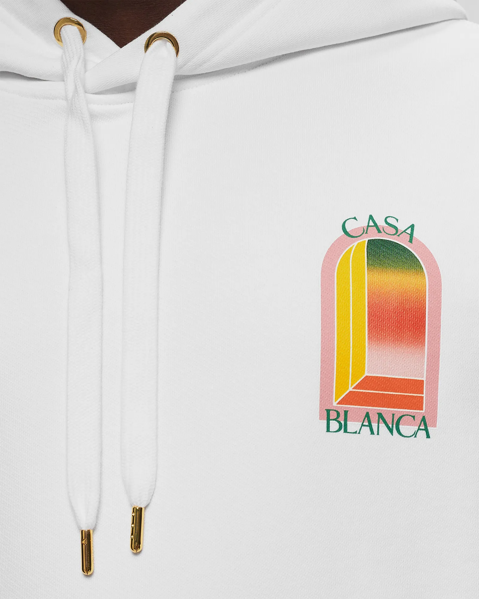 Casablanca GRADIENT ARCH LOGO HOODIE