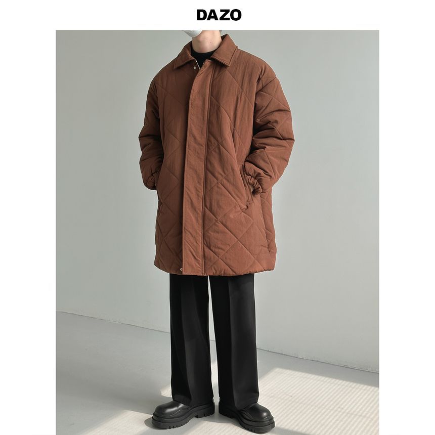 DAZO Studios - Gewatteerd jack met kraag en rits