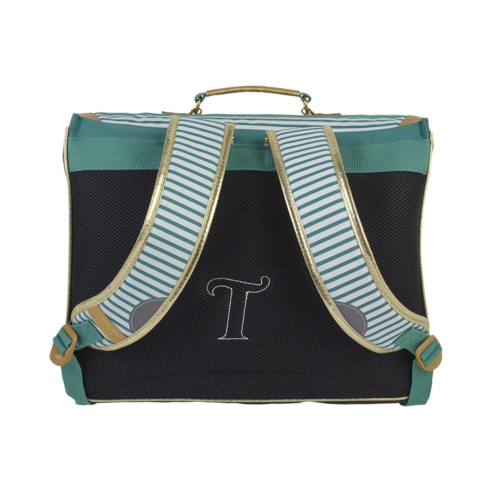Cartable Lucie vert d'eau
