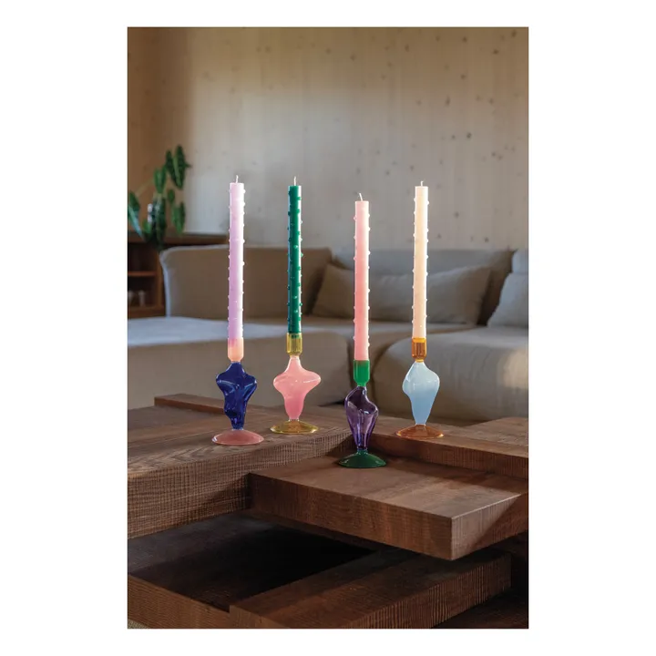&Klevering Bougeoir Flux | Bleu