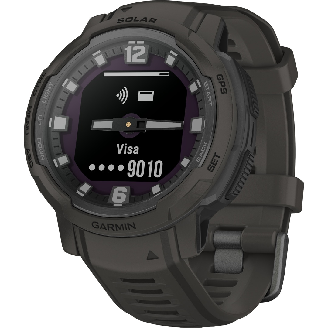 Garmin Instinct Crossover Solar Schiefergrau