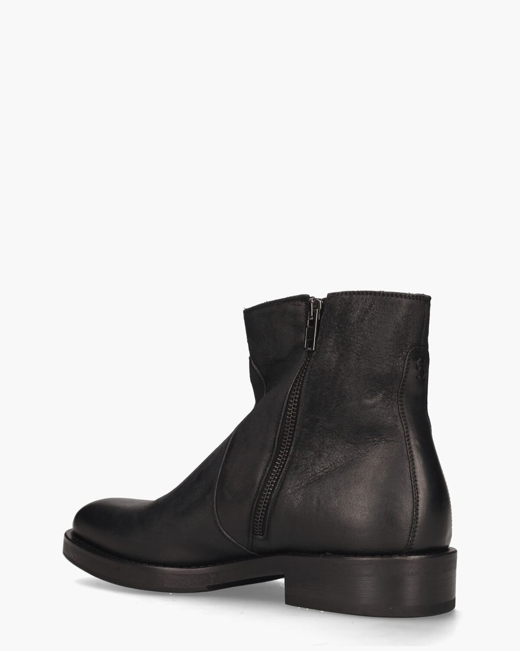 Fabrizio Silenzi 3007 Zwart Heren Enkelboots