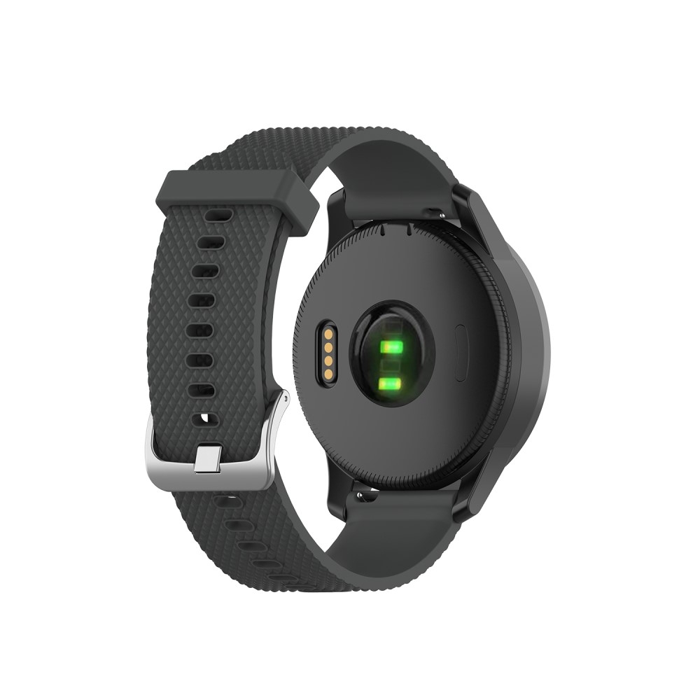 Garmin Silikon Armband mit 22mm Stegbreite (Gelenkumfang: 166-253mm) - Grau