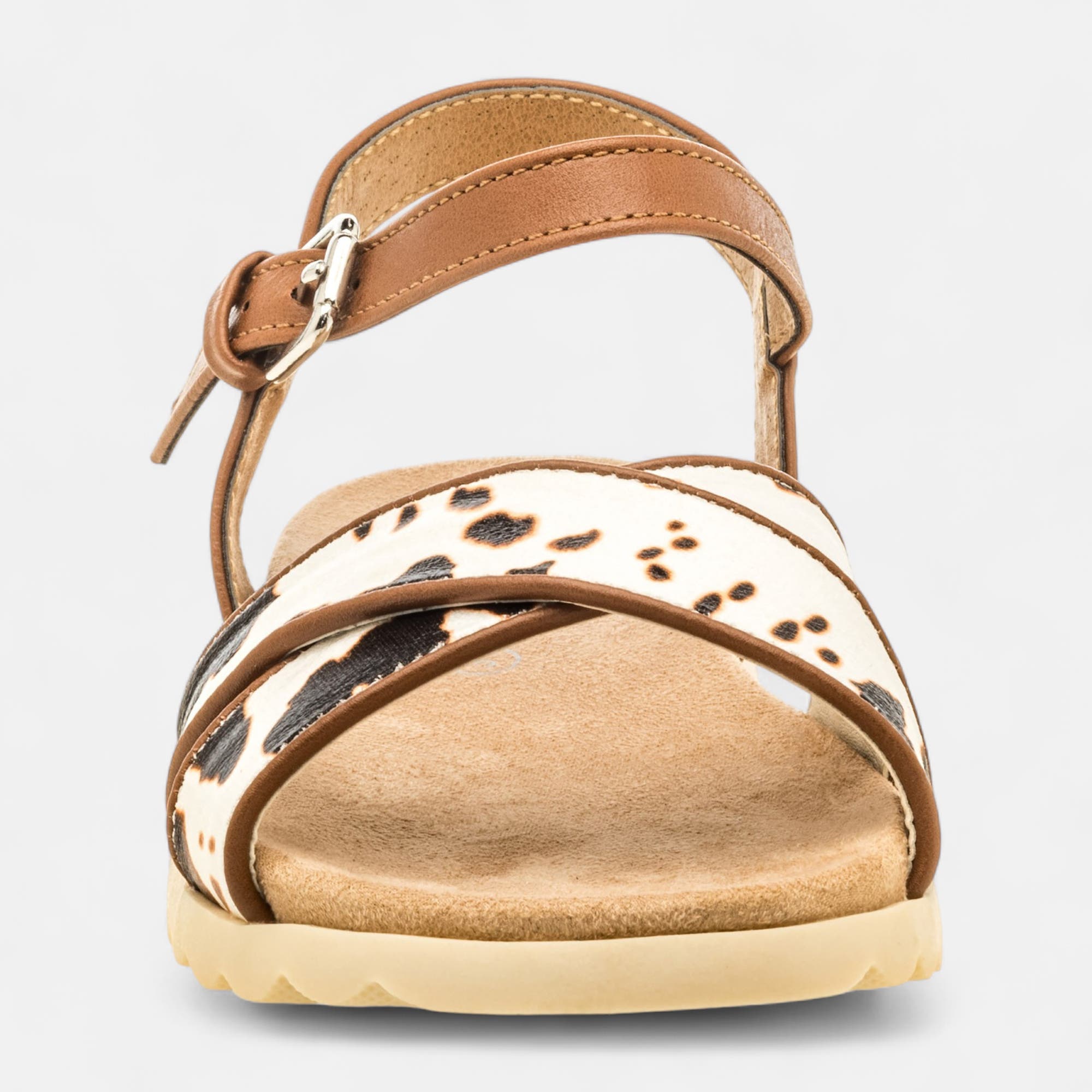 Sandales Fille cognac