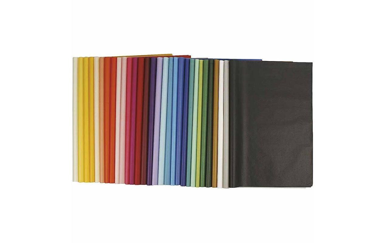 Seidenpapier 50 x 70 cm, 300 Blatt, AssortiertSeidenpapier 50 x 70 cm