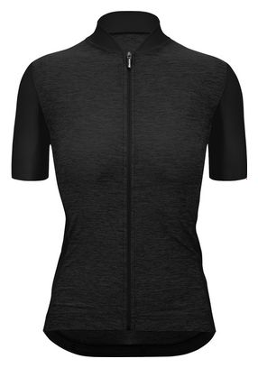Maillot Manches Courtes Femme Santini Colore Puro Noir