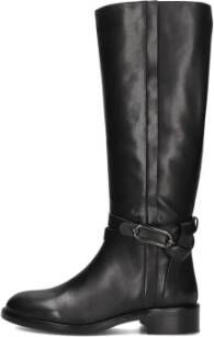 STEFANO LAURAN Hoge Laarzen Dames Pe2076 Maat: 38 Materiaal: Leer Kleur: Zwart
