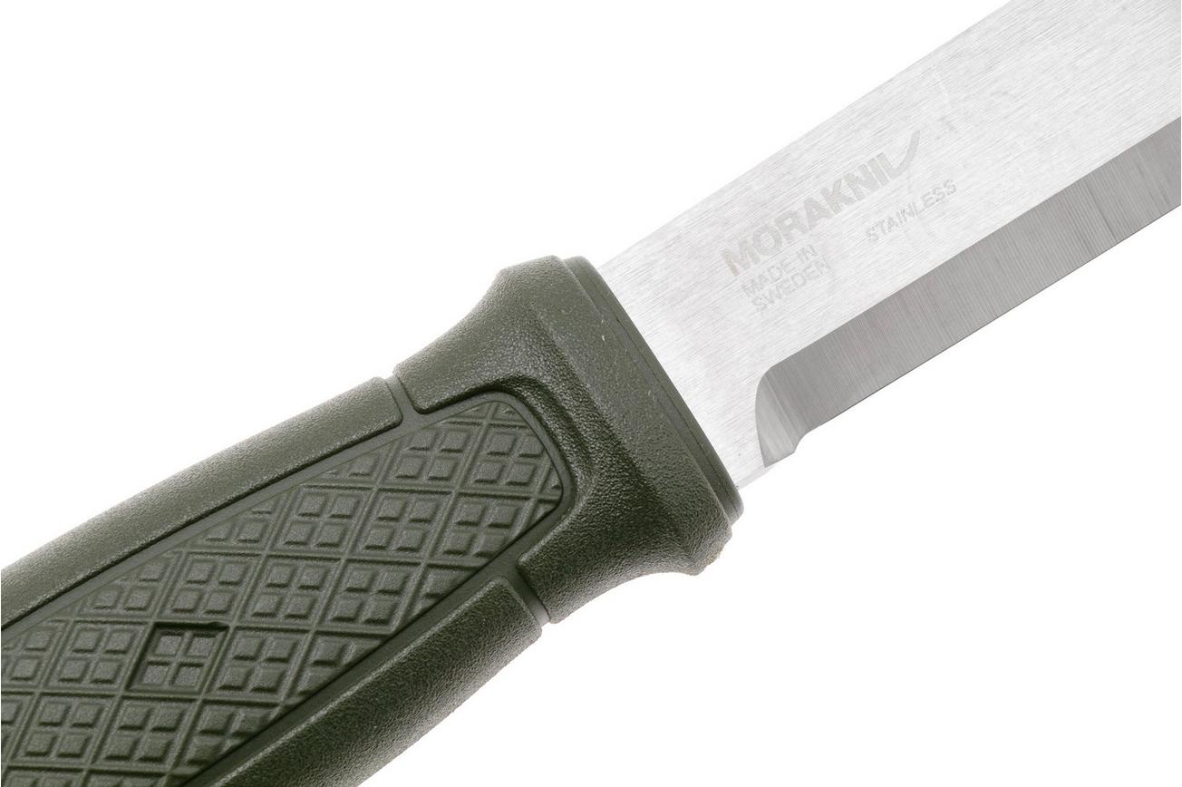 Morakniv Garberg Stainless 14472 Satin 14C28N, Green Polyamide, bushcraftmes