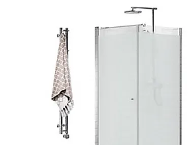 Vetro Svingdør 69x200 - Justerbar Aluprofil,6mm Hærdet Silkemat Glas, EasyClean,Lige