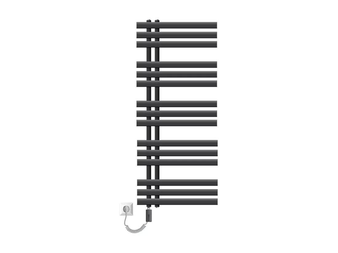 Iron EM Radiator Radiateur sèche-serviettes Radiateur de salle de bain anthracit