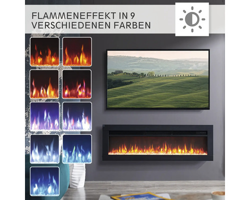 BALDERIA Agnes elektrische haard 102 x 33 cm 2000 W