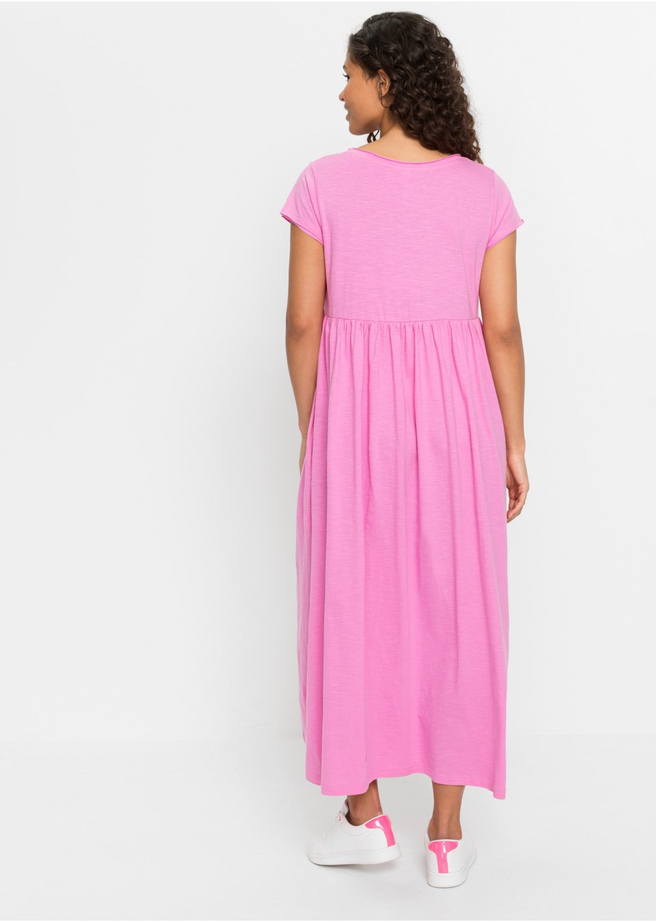 Robe longue en coton