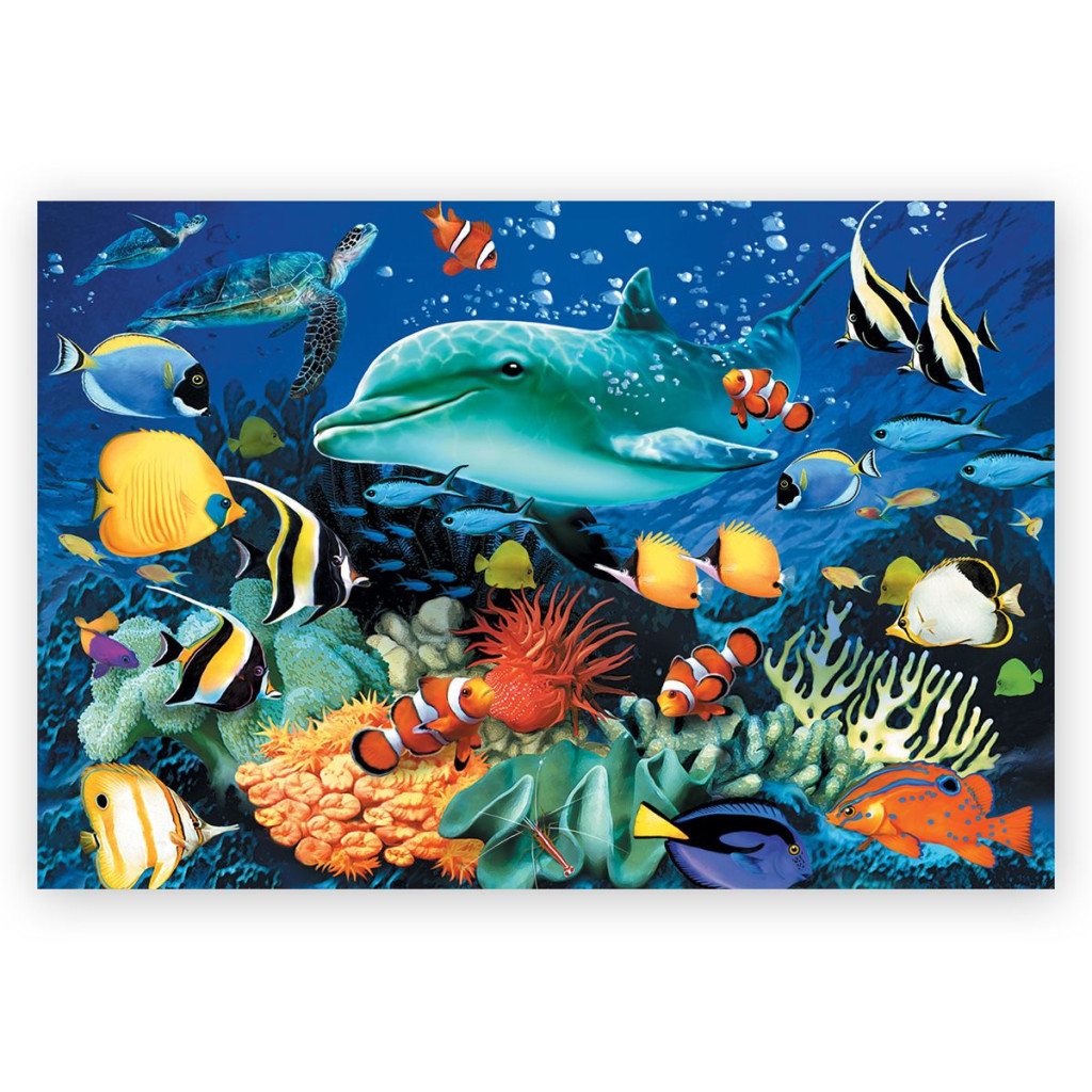Puzzle Wood Craft - Sea Life - 500 Pièces