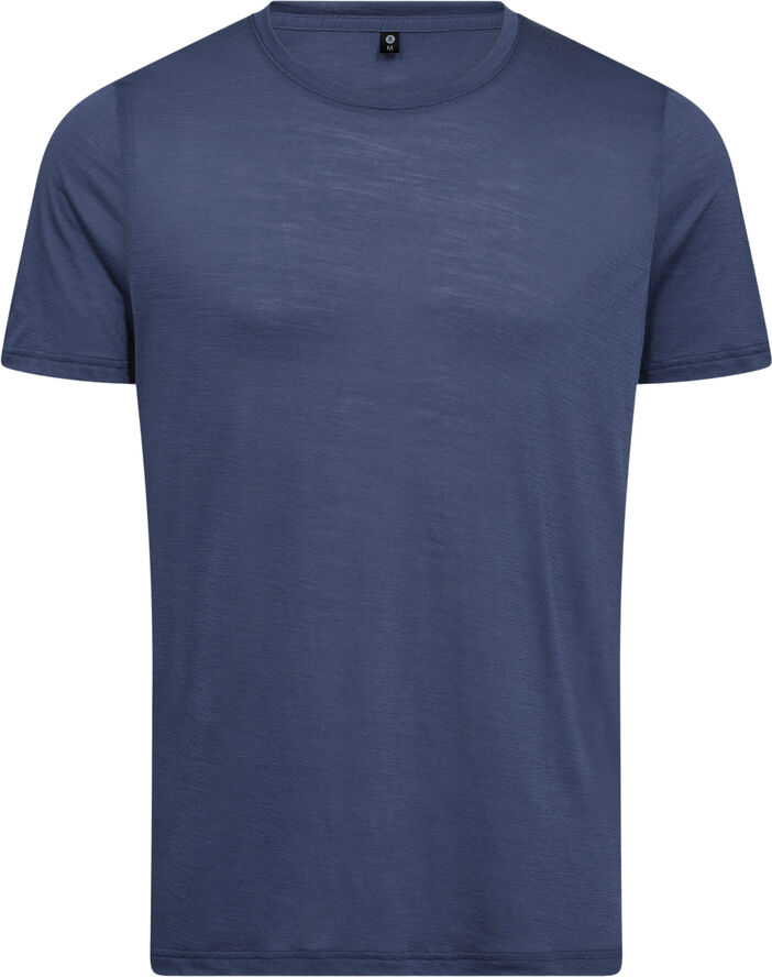 JBS of Denmark JBS of DK t-shirt wool GOTS Blå