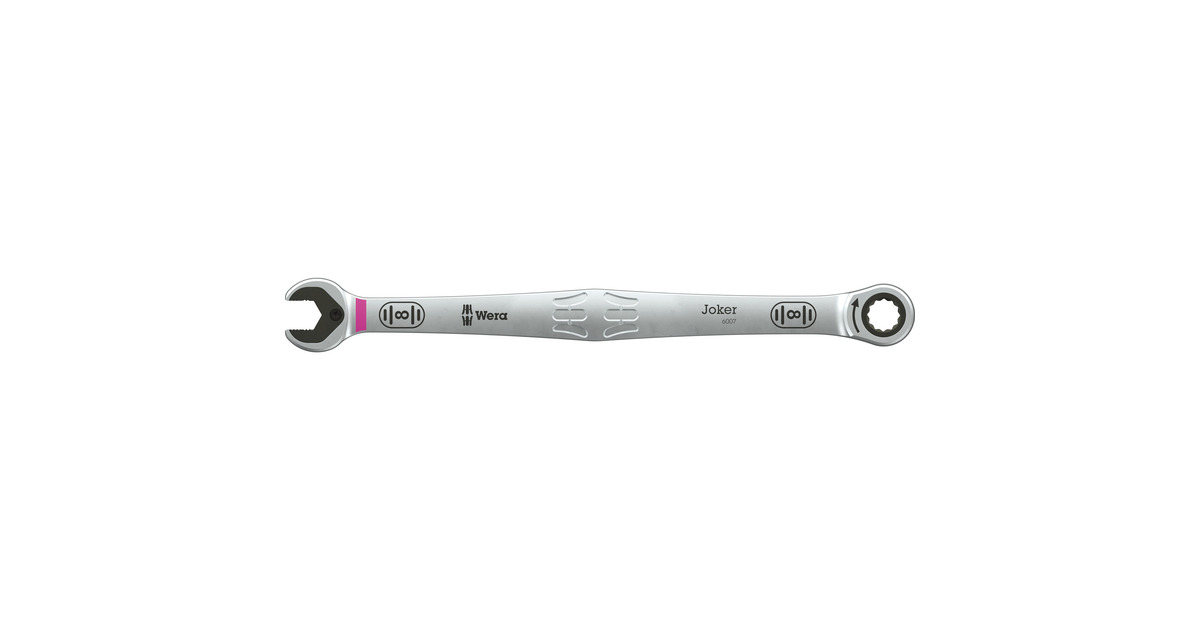 Wera6007 Joker 5 set 1 Steek-ringratelsleutelset, 5‑delig moersleutel