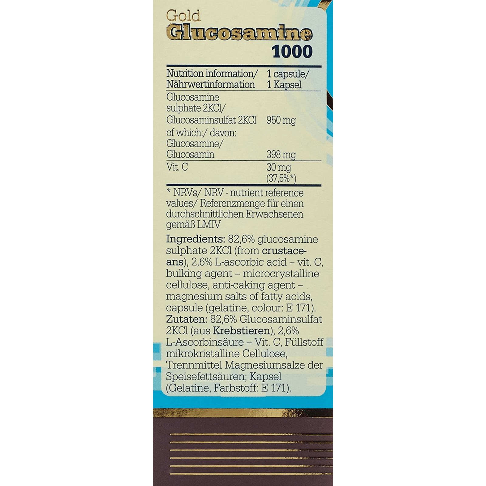 Gold Glucosamine 1000 (60 Kapseln)