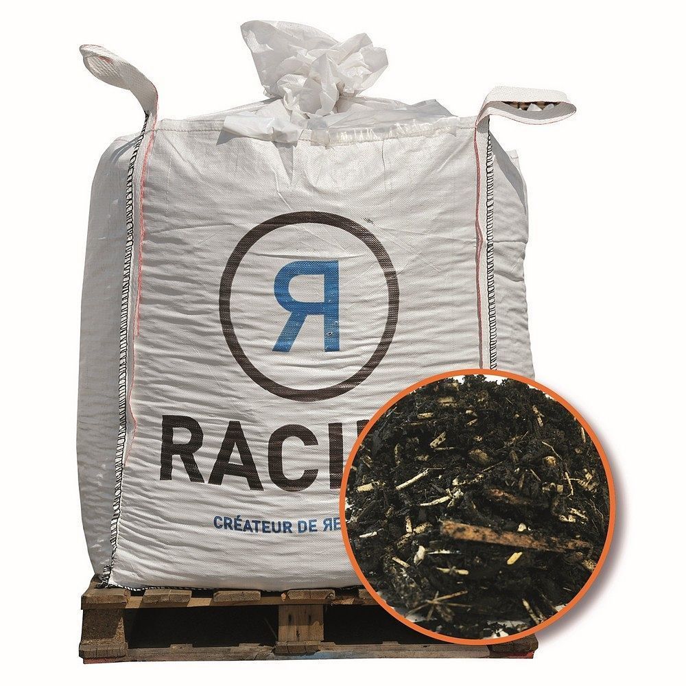 Paillage organique du potager 100% naturel big bag 500 litres