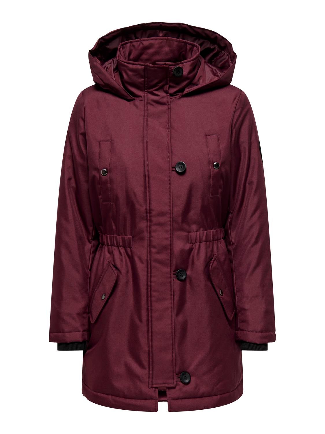 ONLMIE Langer Parka Tawny Port