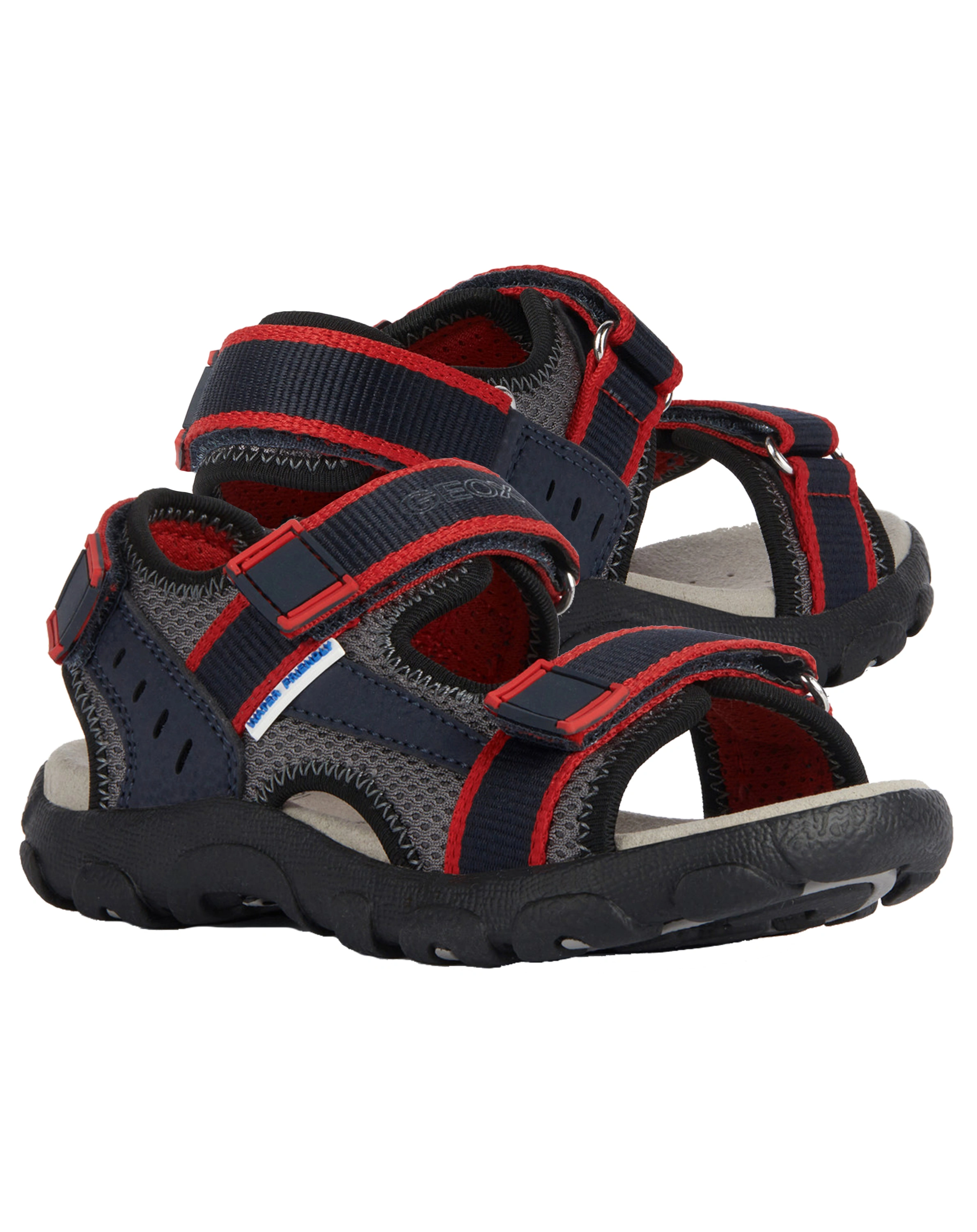 Sandalen STRADA in navy/red