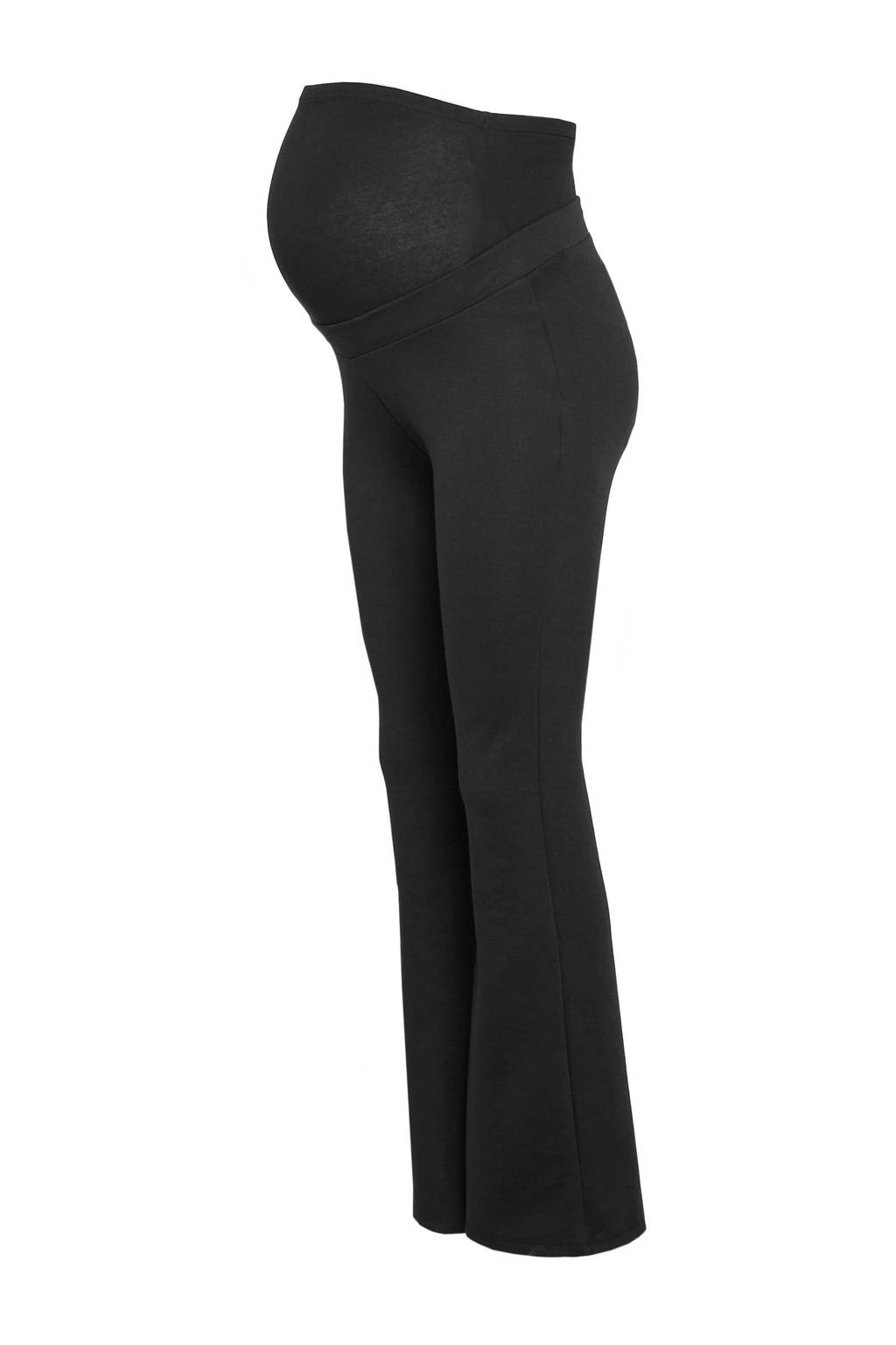 ONLY MATERNITY low waist flared zwangerschapsbroek Fever zwart