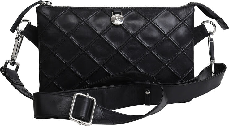 ADAX Amalfi shoulder bag Gisele Sort