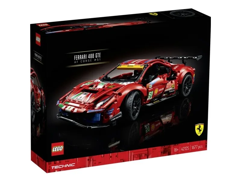 LEGO Technic 42125 Ferrari 488 GTE 