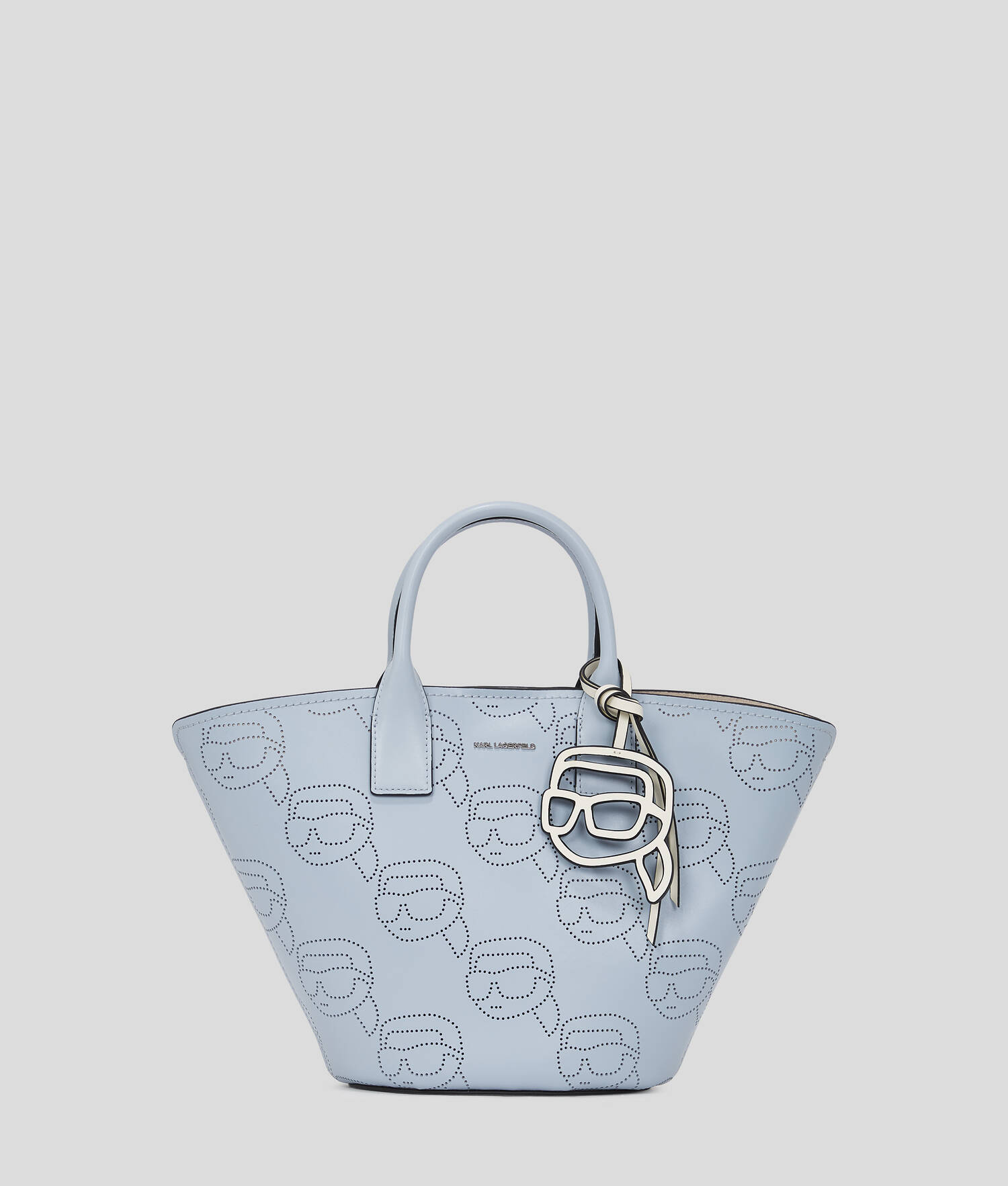 SAC CABAS PERFORÉ IKON - Bleu Kentucky