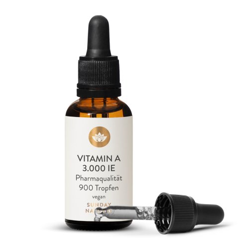 Sunday Natural Products  Vitamin A3.000 IETropfen