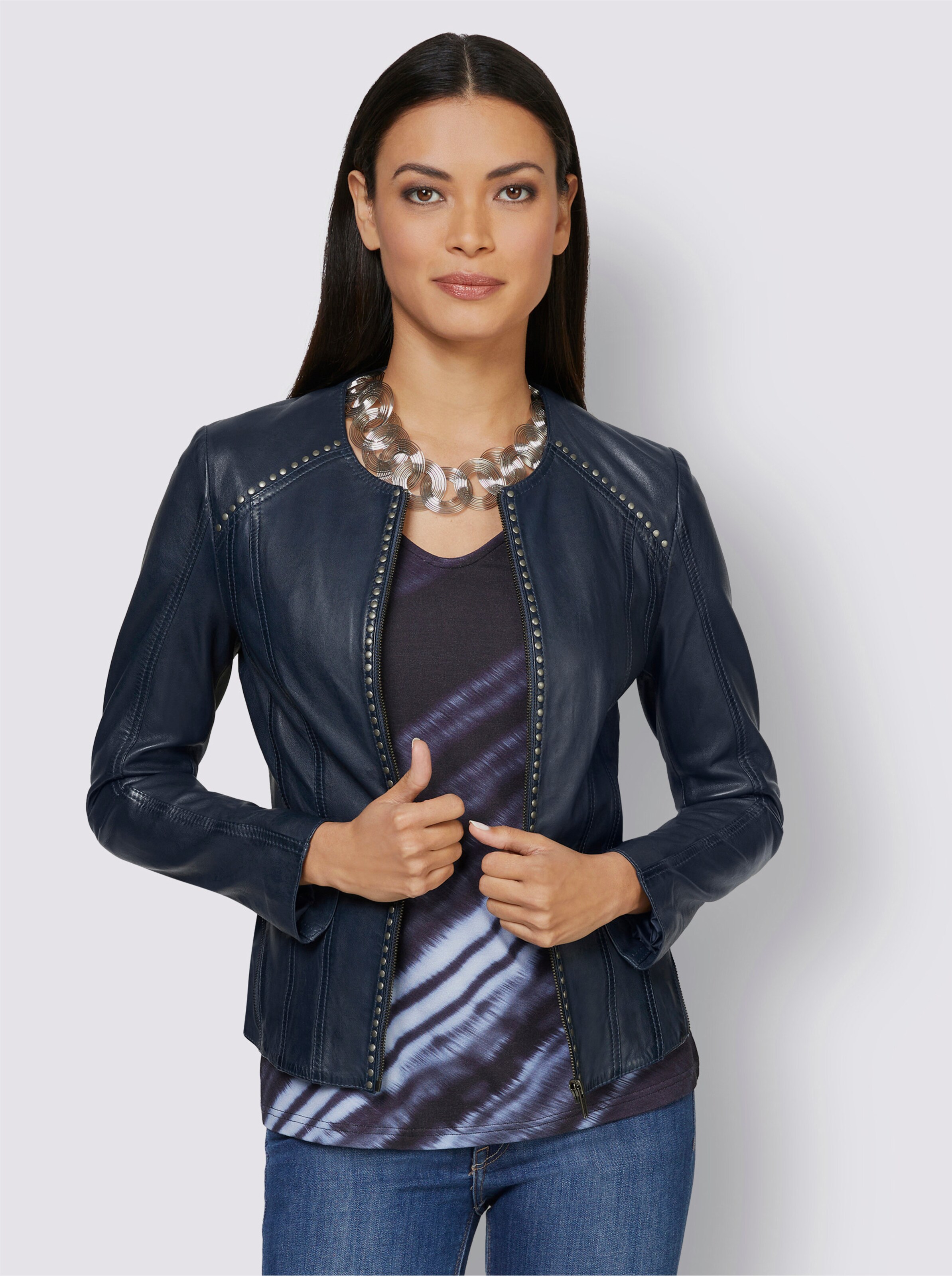 Lederjacke