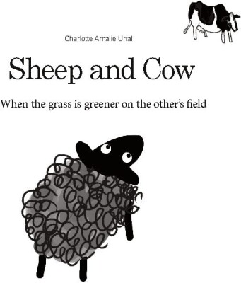Sheep And Cow - Charlotte Amalie Ünal - English Book
