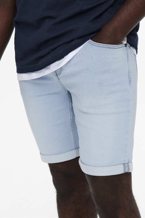 Only & Sons blauwe heren korte broek