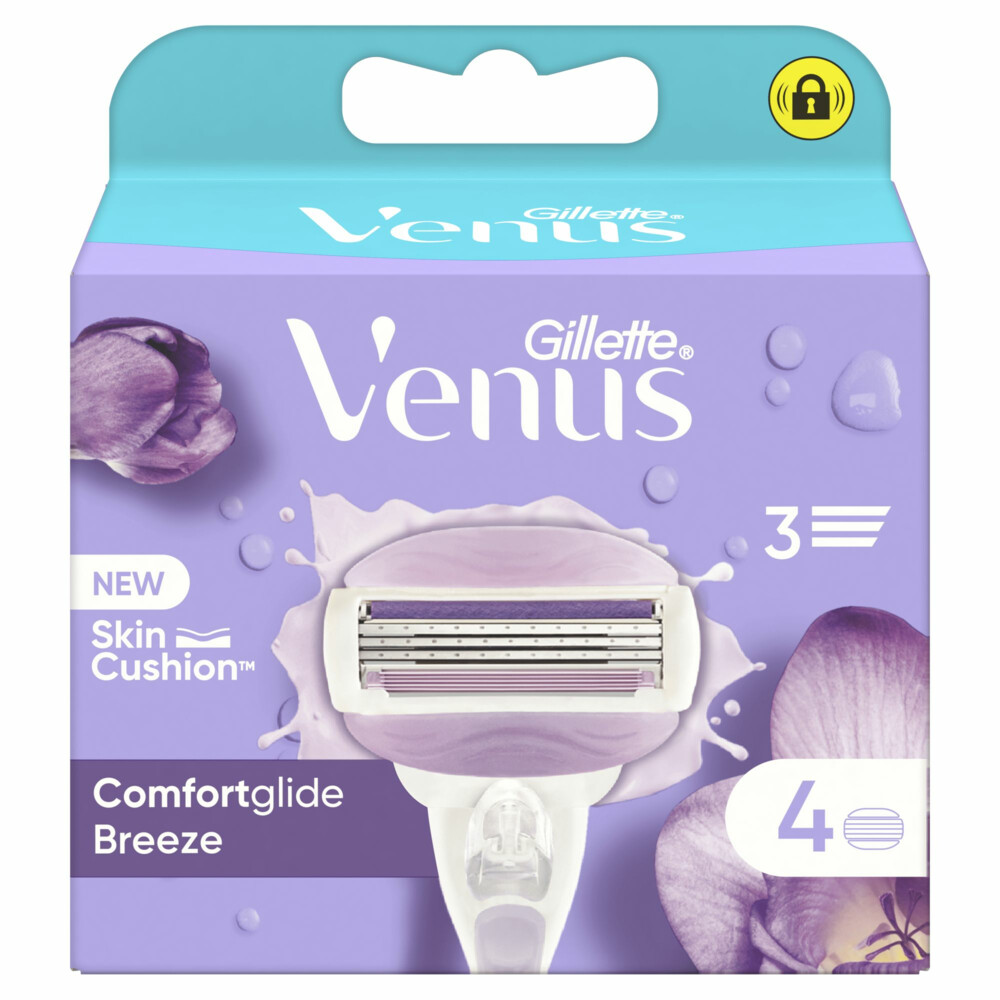 Gillette Venus Scheermesjes Comfortglide Breeze4 stuks