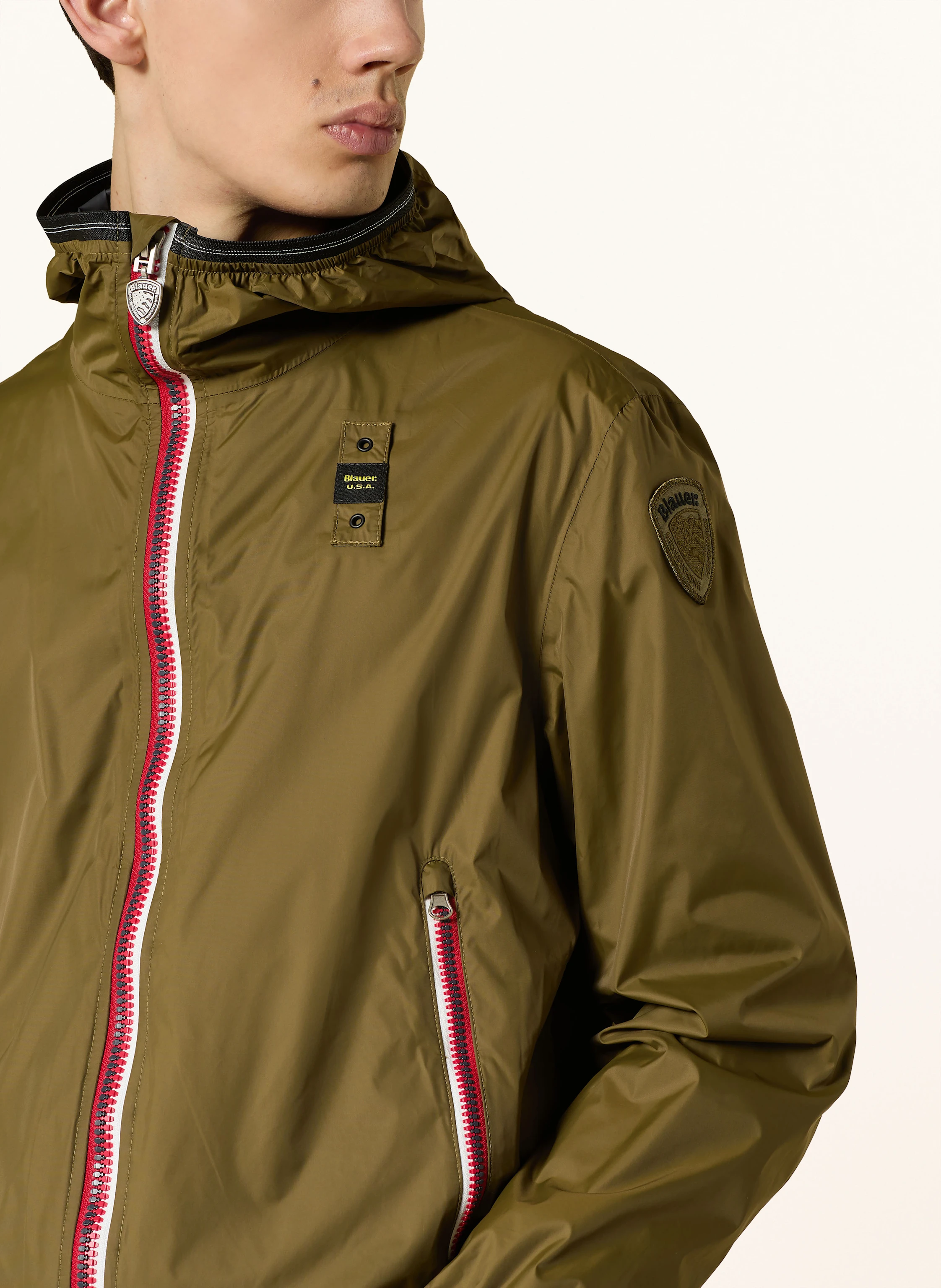 Blauer Windbreaker DODGE