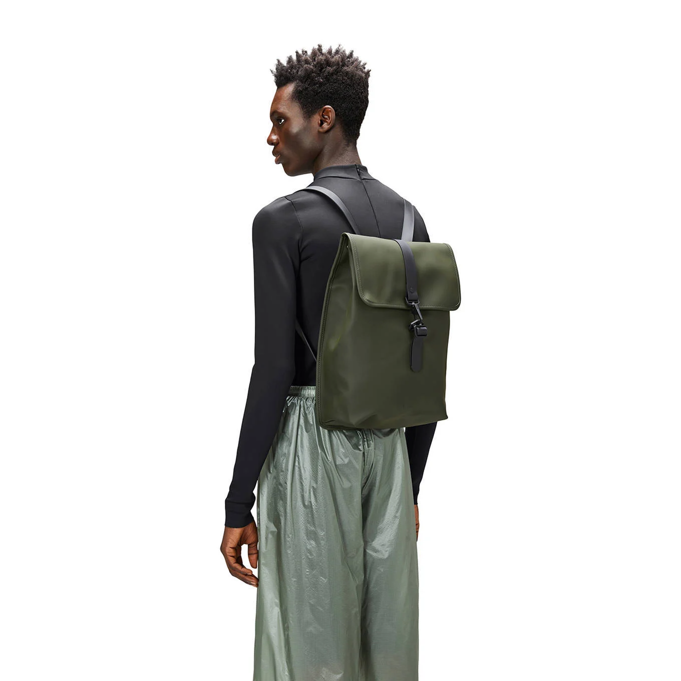 Rains rugzak W3 kaki