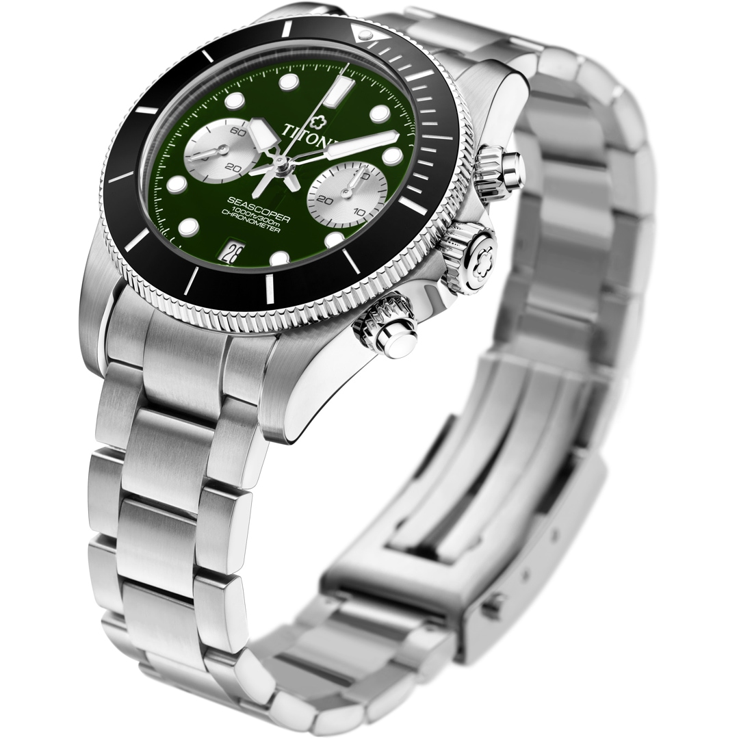 Titoni Seascoper 300 Bi-Compax Chronograph 42mm