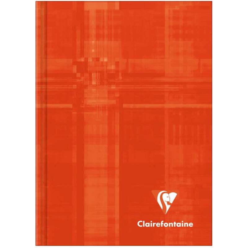 Carnet brochure rembordée rigide A6 96 feuilles lignées Couleur aléatoire - Assortis