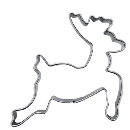 Städter Ausstecher Hirsch/Rentier 6cm Edelstahl