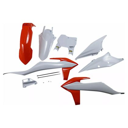 Kit plastiques CYCRA Replica Blanc/Rouge - Blanc / Rouge