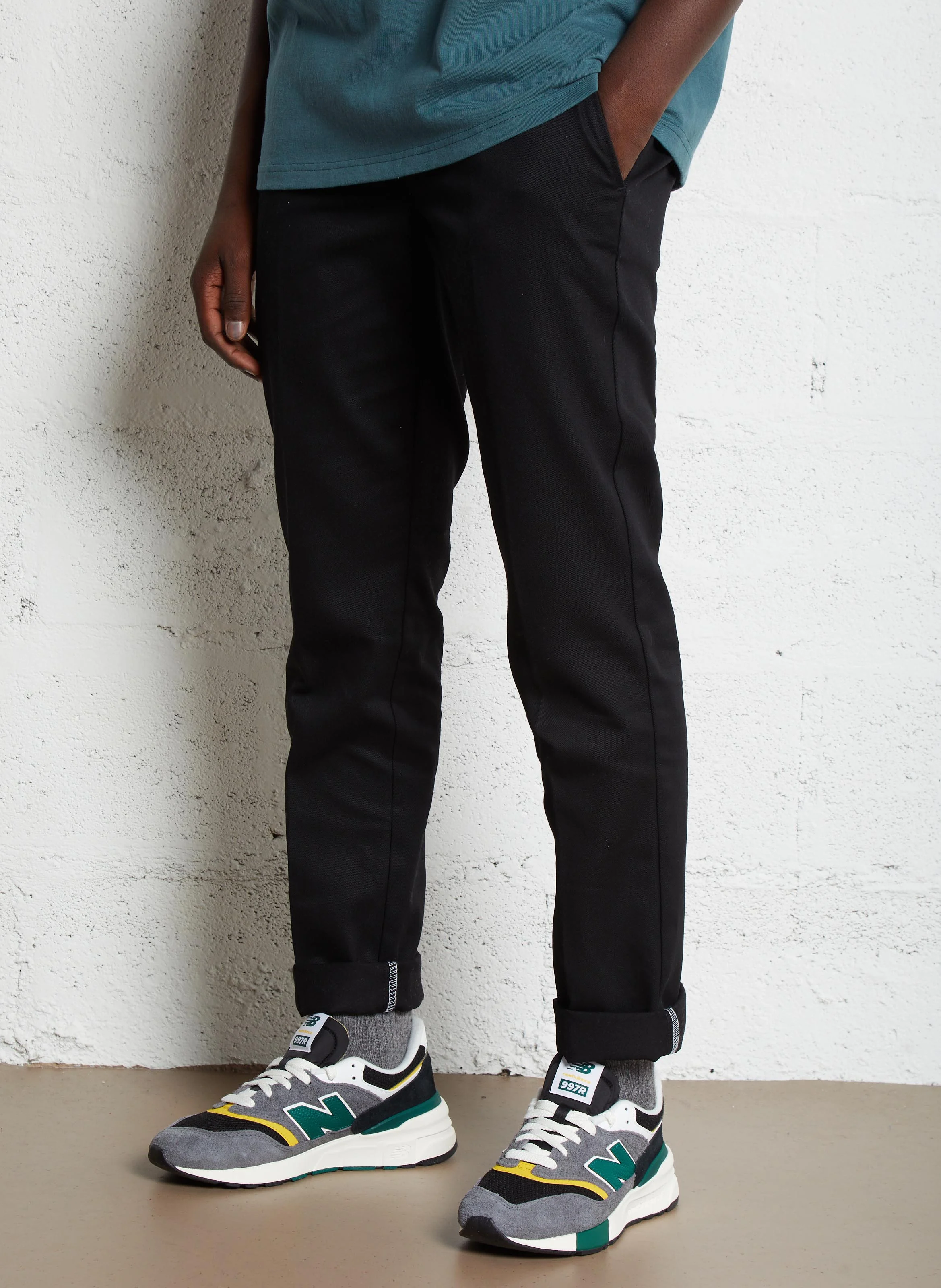 872 - Pantalon slim fit | Noir