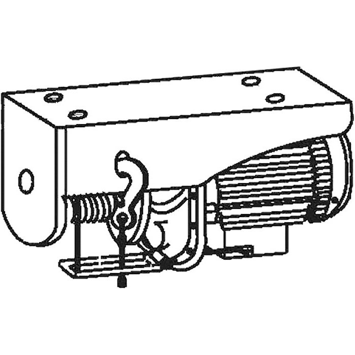 Mini-treuil électrique (6 m / 2 brins)