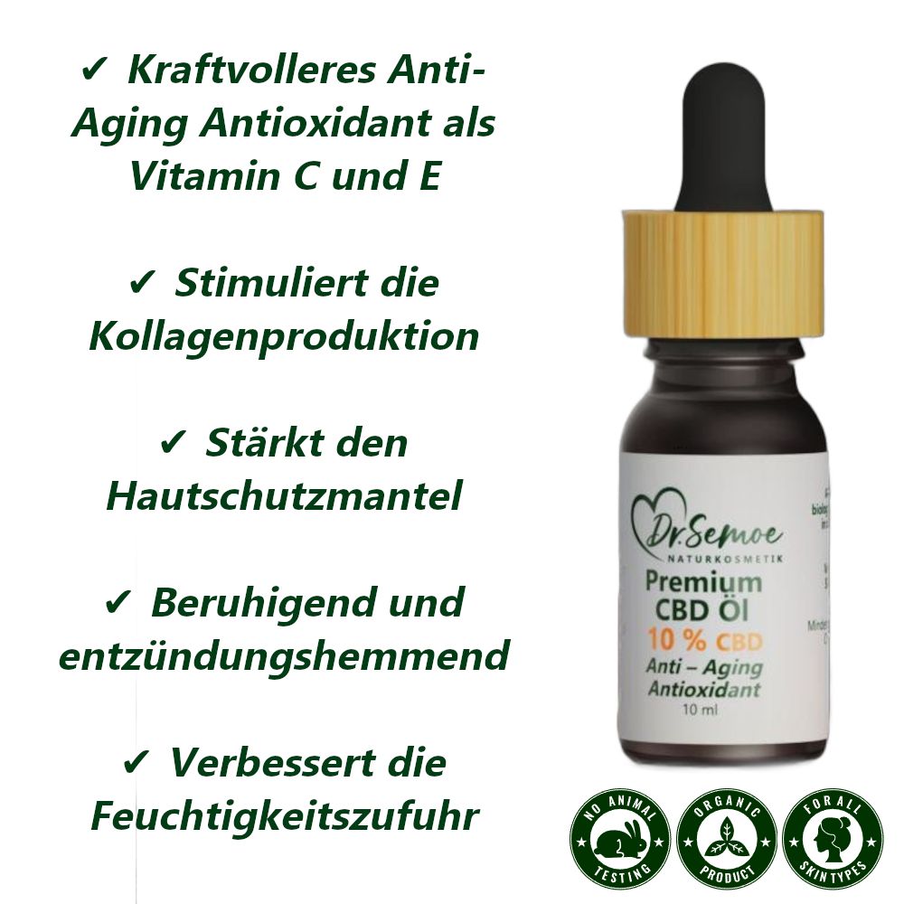 Dr. Semoe Premium CBD Öl 10% CBD