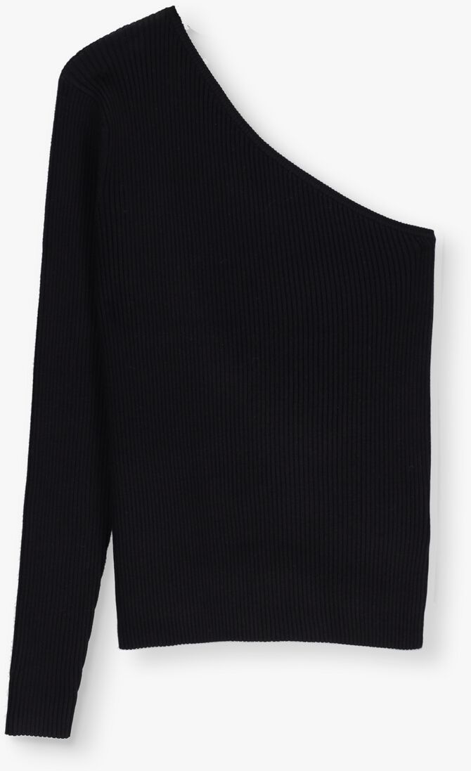 CO\\'COUTURE zwarte co'couture  badu asym rib knit