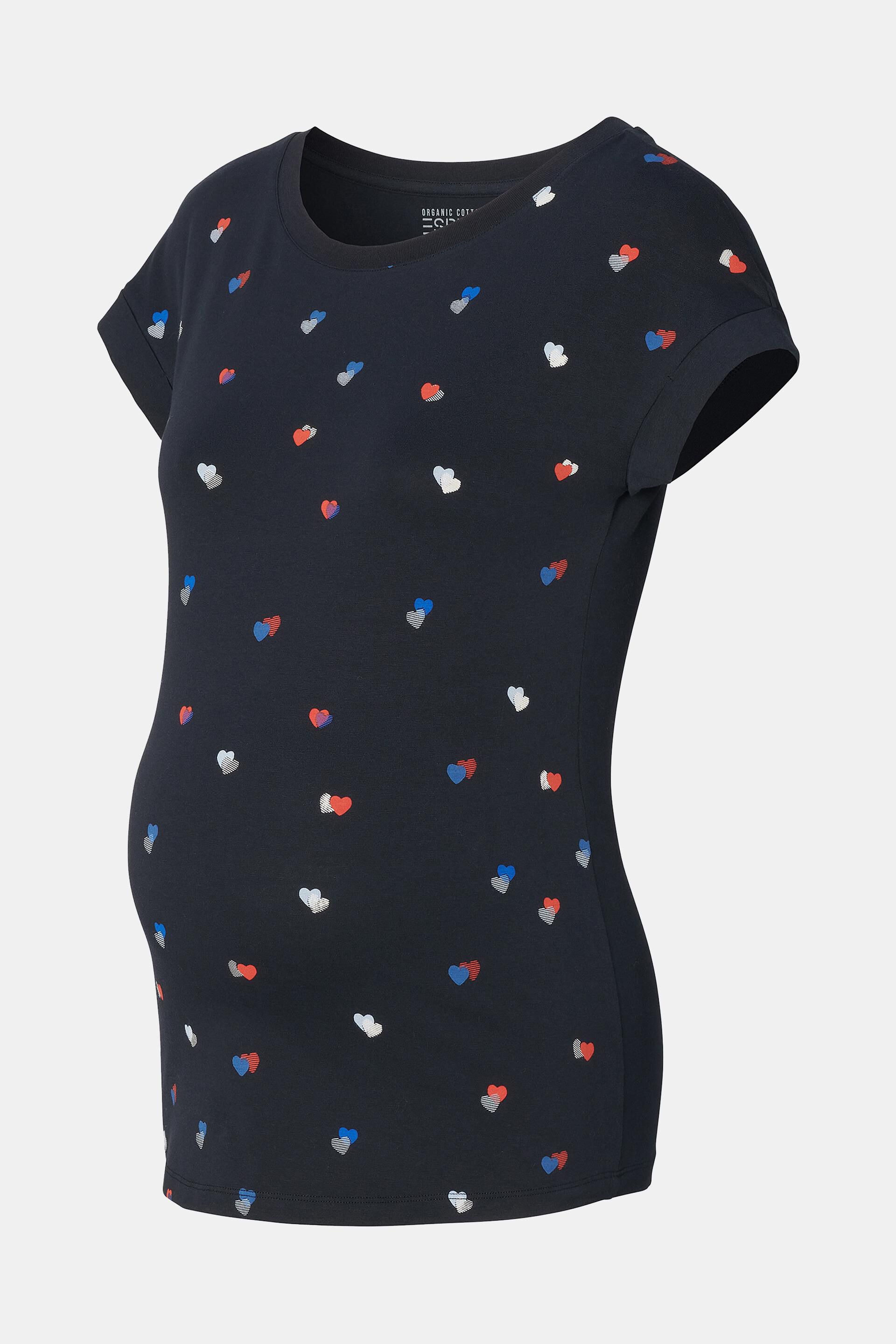T-shirt à imprimé cœurs