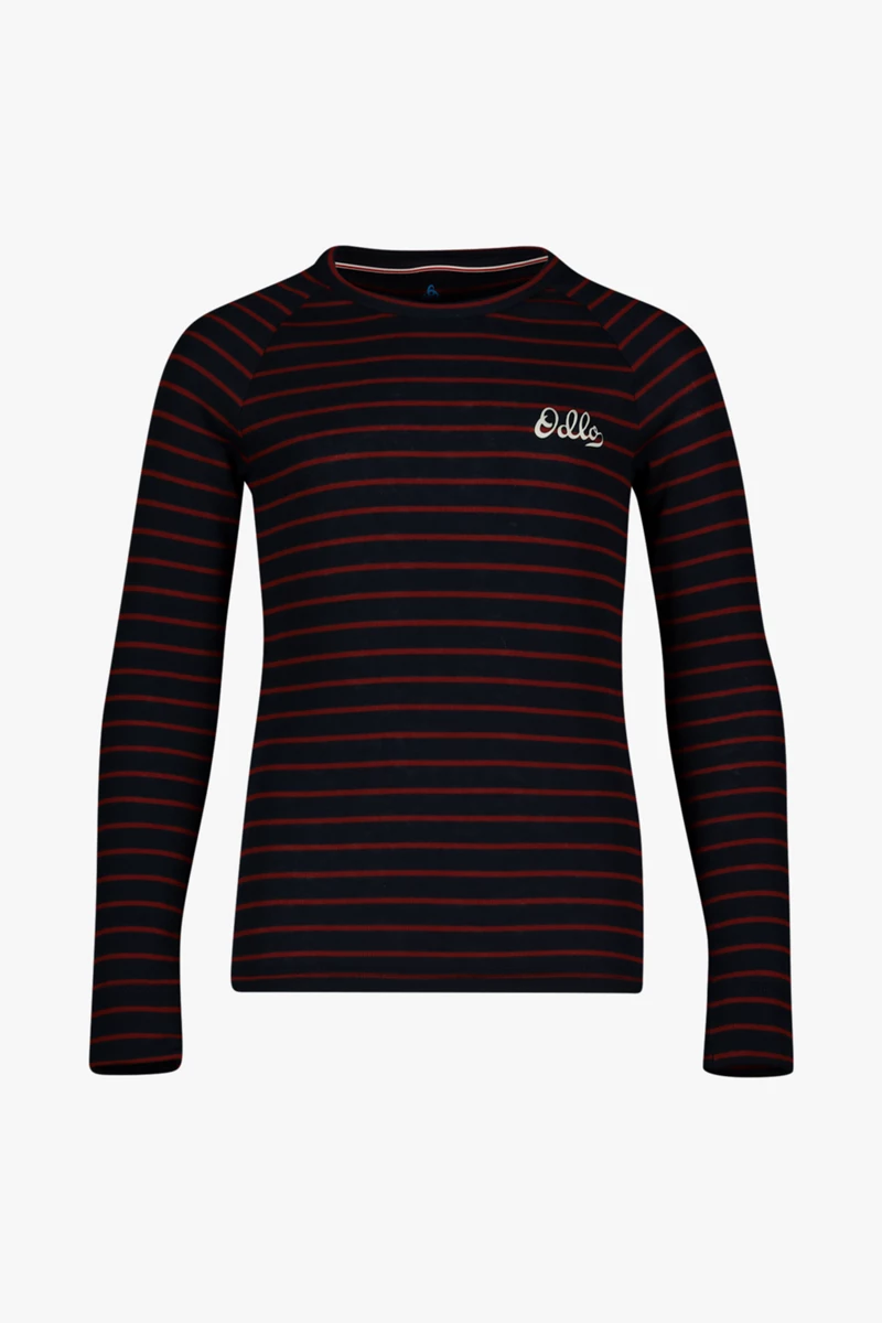 Odlo Active Warm Originals ECO Stripes Kinder Thermo Longsleeve