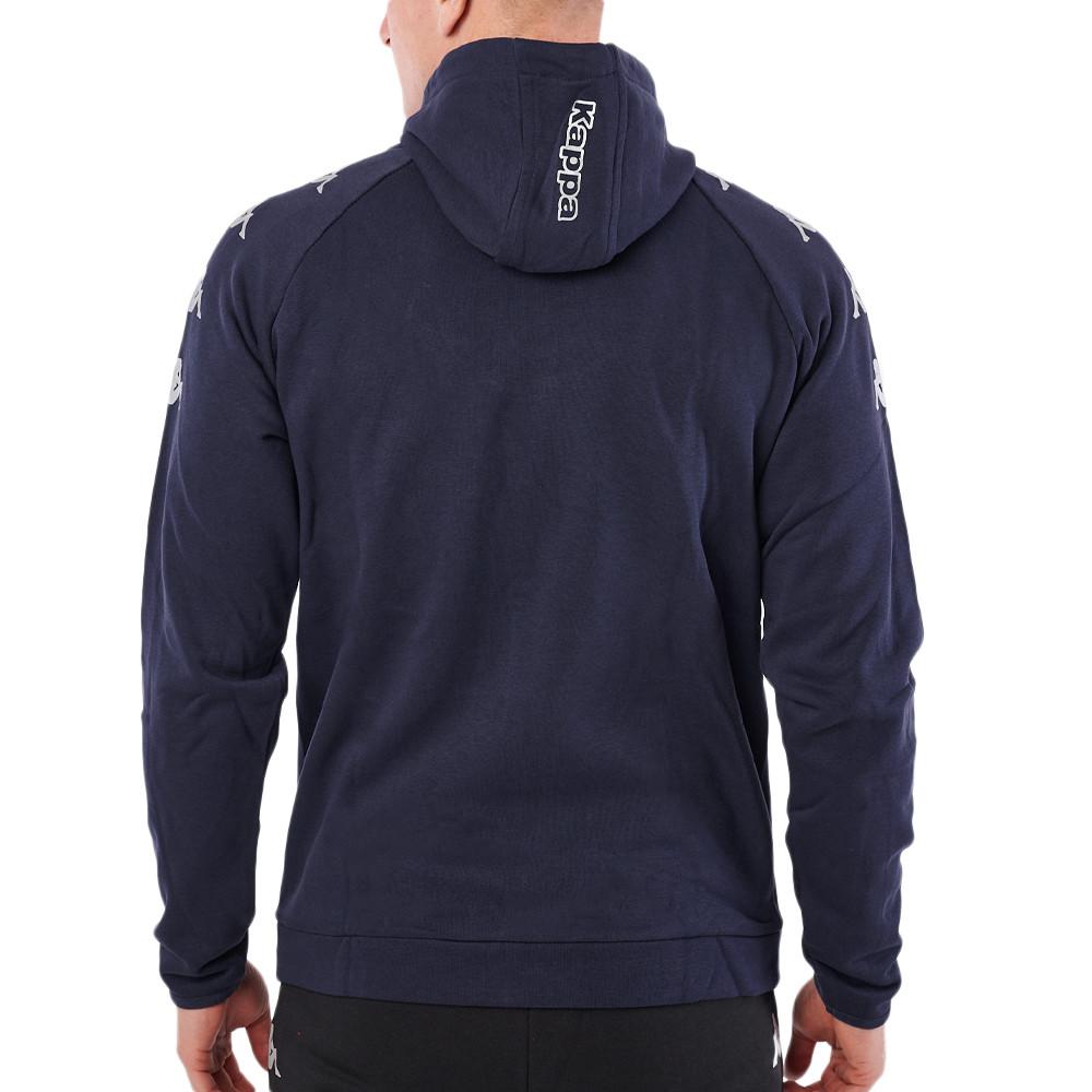 Kappa Sweat Zippé Marine Homme Kappa Divieto