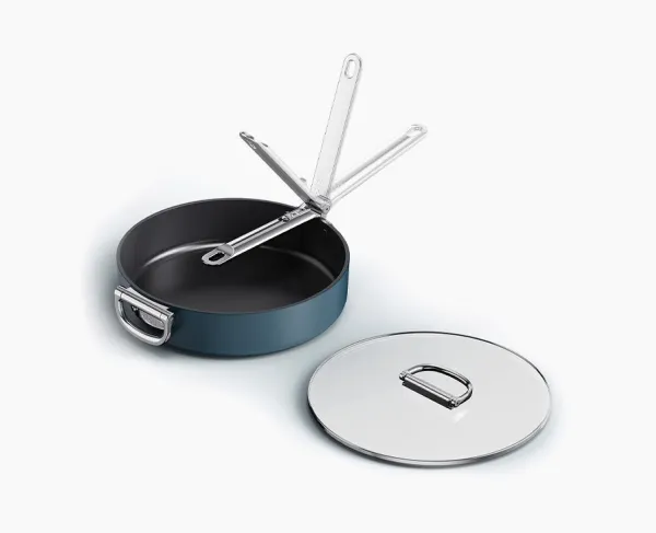 Joseph Joseph Space, Rund, Gryde til alle formål, Blå, Keramisk, 232 °C, Aluminium