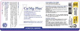 Biotics Ca/Mg-Plus Tabletten 60TB
