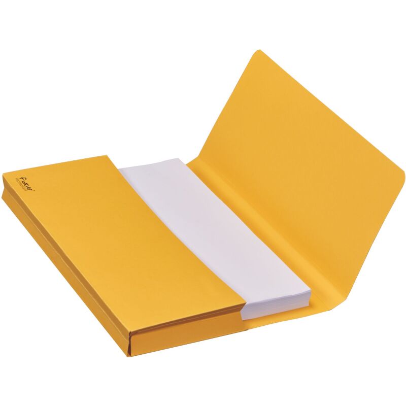Chemise pochette Forever à soufflet carte Exacompta 24 x 32 cm couleurs assorties - Paquet de 10