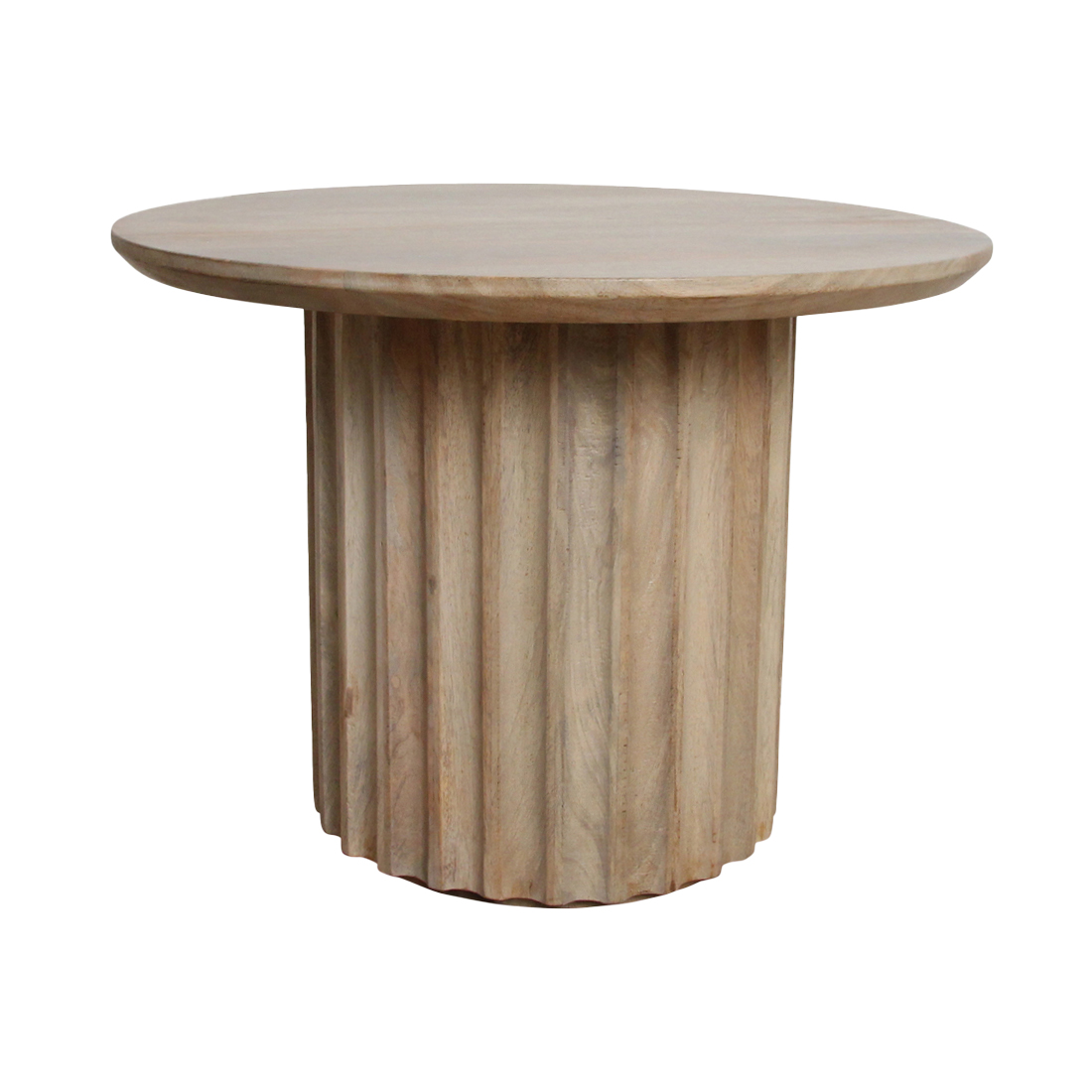 Bijzettafel Bullnose Reversed Fluted TAMW81A - 50cm